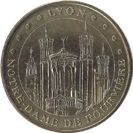 LYON - Notre Dame de Fourvière 1 (La Basilique) / MONNAIE DE PARIS / 2007