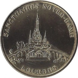 LOURDES 1 - Sanctuaires de Notre Dame / MONNAIE DE PARIS - 2004