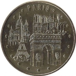 PARIS - Les 4 Monuments / MONNAIE DE PARIS - 2004