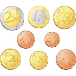 ESTONIE - Série de 1ct a 2€ / 2011UNC