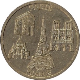 PARIS - Vedettes du Pont Neuf ( 4 Monuments) / MEDAILLES ET PATRIMOINE 2007
