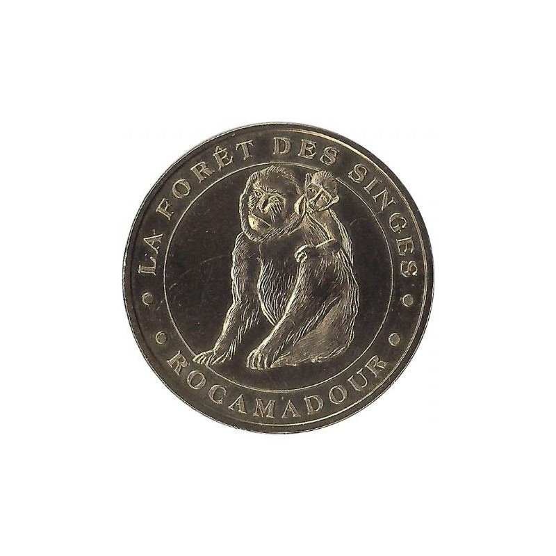 ROCAMADOUR - La Forêt des Singes 2 (Face Cerclée) / MONNAIE DE PARIS - 2007 ROCAMADOUR - La Forêt des Singes 2 (Face Cerclée) / MONNAIE DE PARIS - 2007