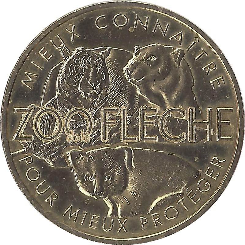 LA FLECHE - Zoo de la Flèche (Mieux connaître pour mieux protéger) / MONNAIE DE PARIS 2019 LA FLECHE - Zoo de la Flèche (Mieux connaître pour mieux protéger) / MONNAIE DE PARIS 2019
