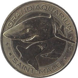 SAINT-MALO - Grand aquarium 2 (les requins) / MONNAIE DE PARIS 2013