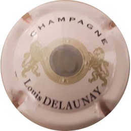DELAUNAY Louis 02 - Fond crème pâle, centre gris