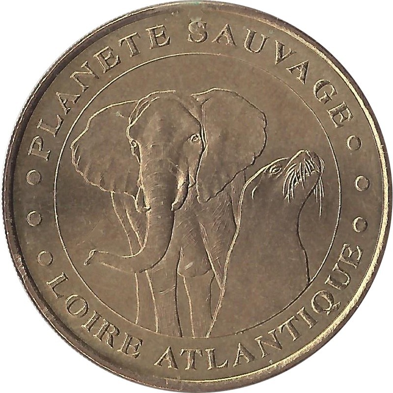PORT-SAINT- PÈRE - Planète Sauvage 1 (L'Eléphant) / MONNAIE DE PARIS 2002 PORT-SAINT- PÈRE - Planète Sauvage 1 (L'Eléphant) / MONNAIE DE PARIS 2002