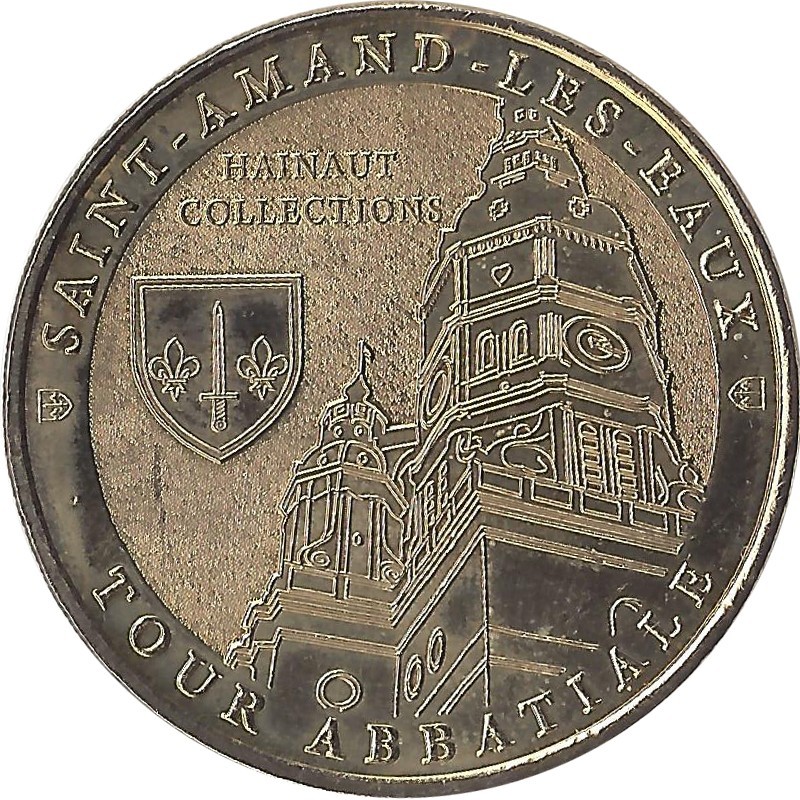 SAINT-AMAND-LES-EAUX 1 - La Tour Abbatiale / MONNAIE DE PARIS 2009 SAINT-AMAND-LES-EAUX 1 - La Tour Abbatiale / MONNAIE DE PARIS 2009