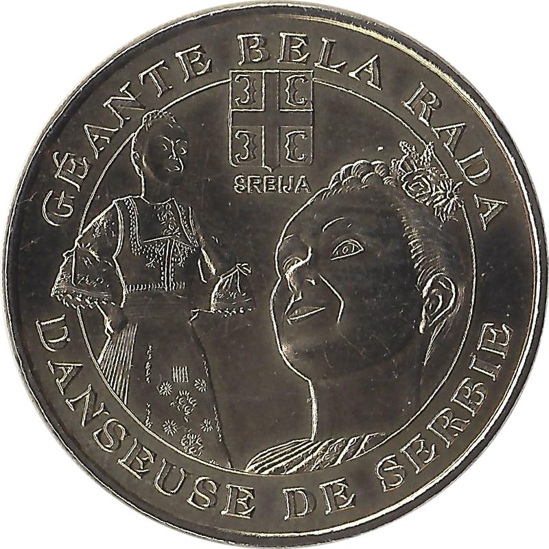 ORCHIES - Géante Bel Rada (danseuse de Serbie) / MONNAIE DE PARIS 2008 ORCHIES - Géante Bel Rada (danseuse de Serbie) / MONNAIE DE PARIS 2008