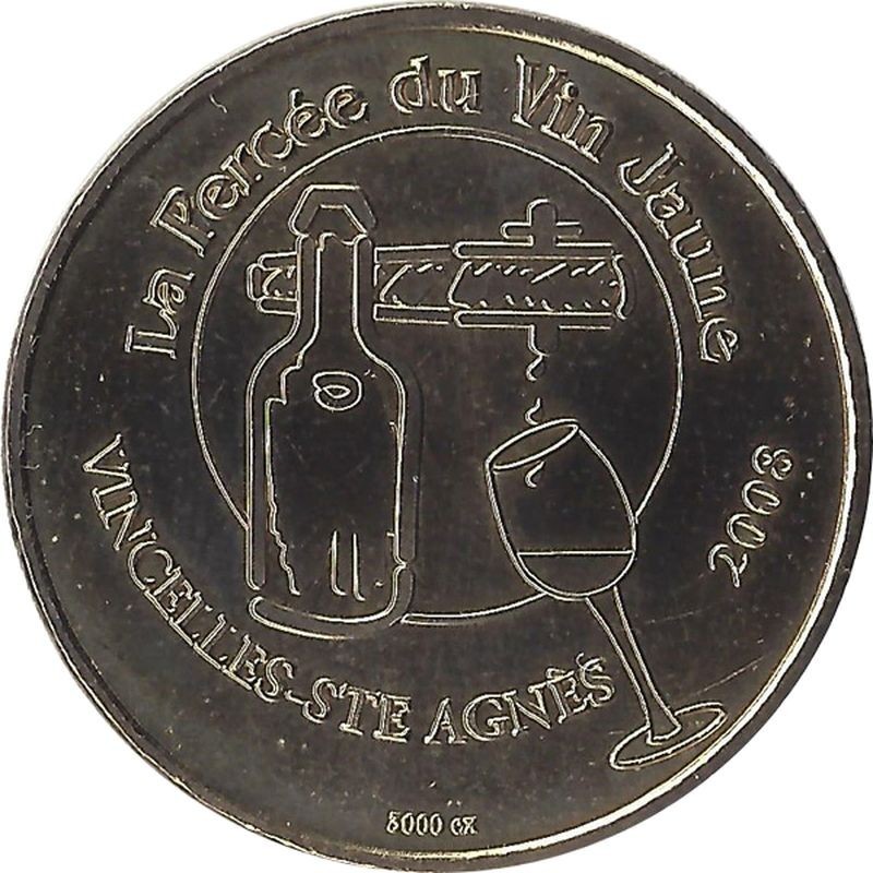 PASSENANS - La Percée du Vin Jaune 1 (12 ème Percée du Vin Jaune) / MONNAIE DE PARIS 2008 PASSENANS - La Percée du Vin Jaune 1 (12 ème Percée du Vin Jaune) / MONNAIE DE PARIS 2008