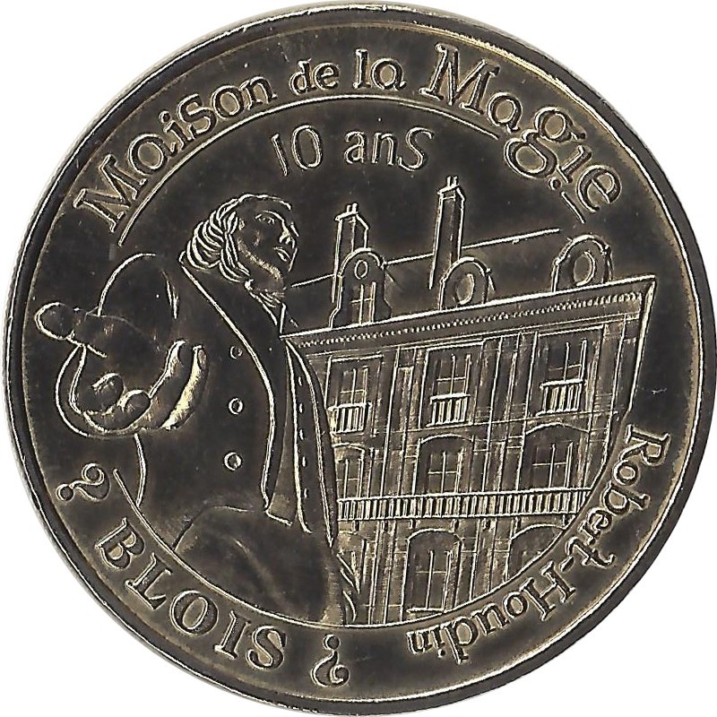 BLOIS - La Maison de la Magie 2 (10 ans) / MONNAIE DE PARIS 2008 BLOIS - La Maison de la Magie 2 (10 ans) / MONNAIE DE PARIS 2008