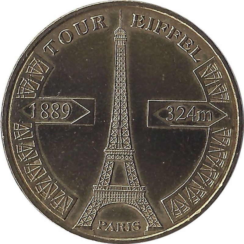 PARIS - Tour Eiffel 4 (1889-324M) / MONNAIE DE PARIS 2008