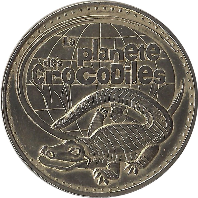 CIVAUX - La Planète des Crocodiles (type 1) / MONNAIE DE PARIS 2008