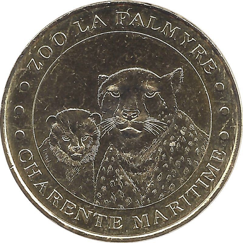 LES MATHES - Zoo de la Palmyre 4 (Les Guépards) / MONNAIE DE PARIS 2008 LES MATHES - Zoo de la Palmyre 4 (Les Guépards) / MONNAIE DE PARIS 2008