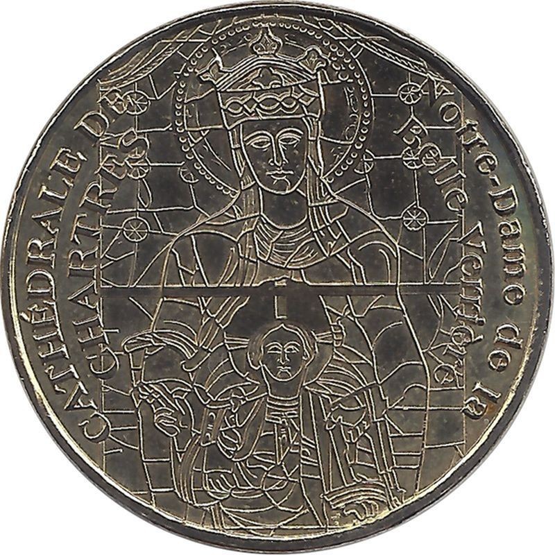 CHARTRES - La Cathédrale de Chartres 5 (la Belle Verrière) / MONNAIE DE PARIS 2008 CHARTRES - La Cathédrale de Chartres 5 (la Belle Verrière) / MONNAIE DE PARIS 2008