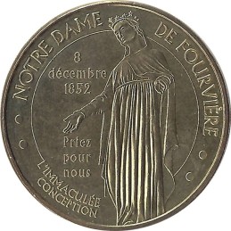 LYON - Notre Dame de Fourvière 2 (L'Immaculée Conception) / MONNAIE DE PARIS 2008