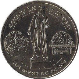 COUCY LE CHATEAU 2 - Les Sires de Coucy / MONNAIE DE PARIS / 2009