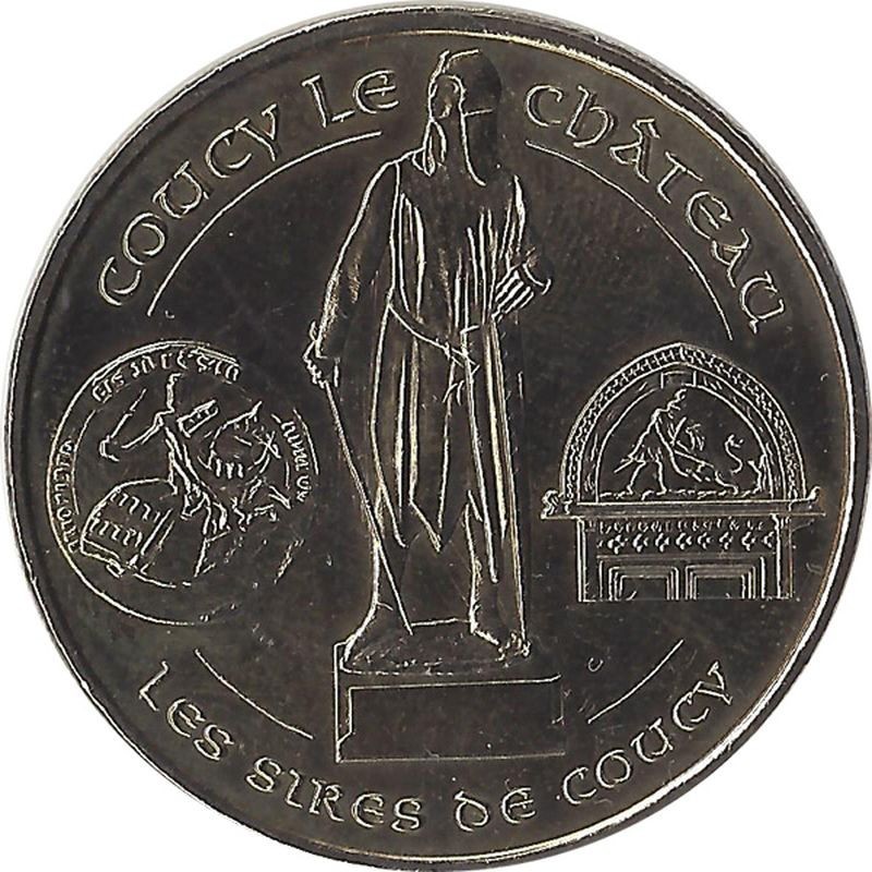 COUCY LE CHATEAU 2 - Les Sires de Coucy / MONNAIE DE PARIS / 2009 COUCY LE CHATEAU 2 - Les Sires de Coucy / MONNAIE DE PARIS / 2009