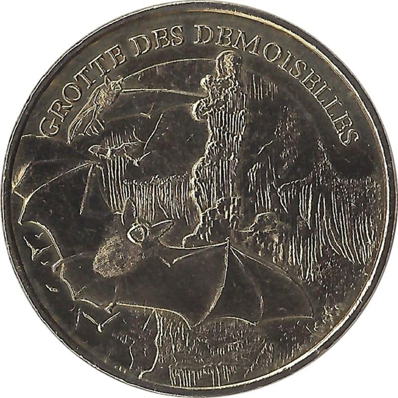 GANGES - Grotte des Demoiselles 3 (Les Chauves Souris) / MONNAIE DE PARIS 2009 GANGES - Grotte des Demoiselles 3 (Les Chauves Souris) / MONNAIE DE PARIS 2009