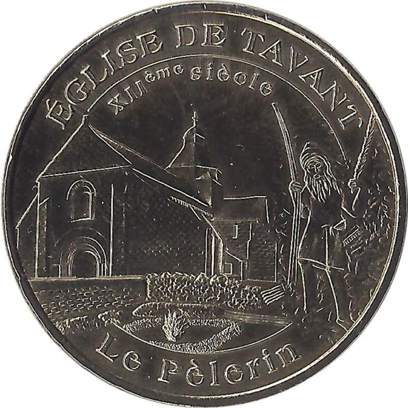 TAVANT - Église de Tavant (le Pèlerin) / MONNAIE DE PARIS 2009 TAVANT - Église de Tavant (le Pèlerin) / MONNAIE DE PARIS 2009