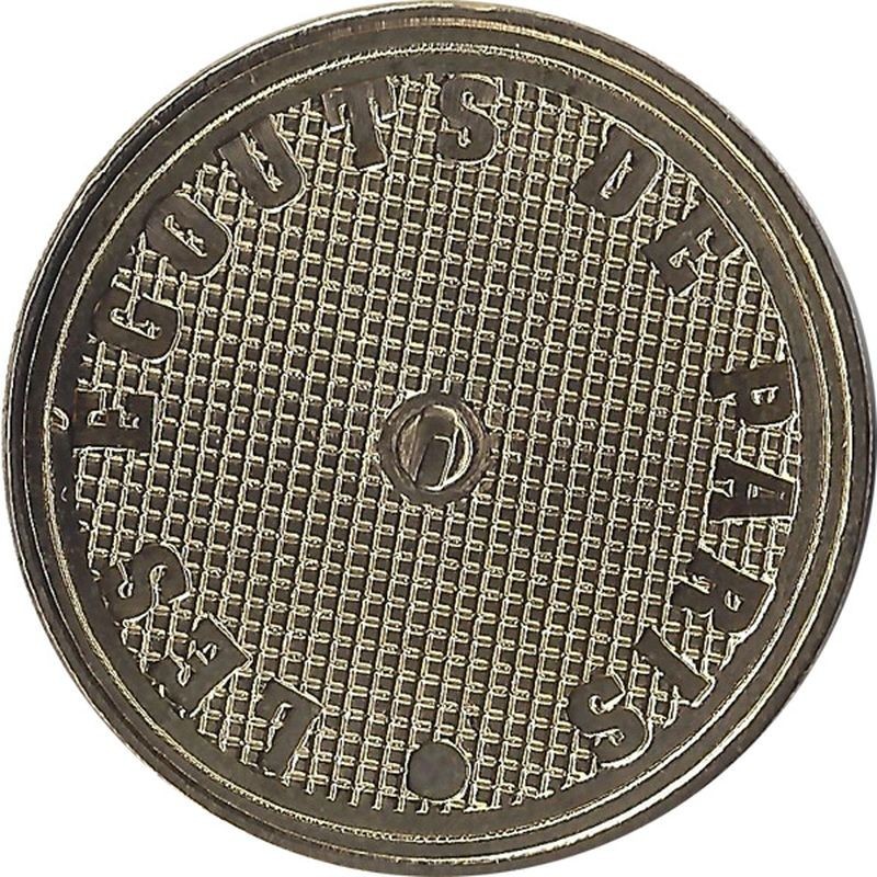 PARIS - Les Égouts de Paris 3 (la plaque d'égoût) / MONNAIE DE PARIS 2009 PARIS - Les Égouts de Paris 3 (la plaque d'égoût) / MONNAIE DE PARIS 2009
