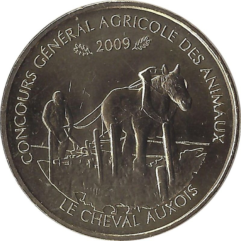 PARIS - Concours Général Agricole 3 (le cheval auxois) / MONNAIE DE PARIS 2009 PARIS - Concours Général Agricole 3 (le cheval auxois) / MONNAIE DE PARIS 2009