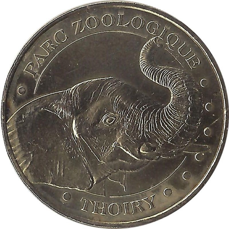 THOIRY - Château et Parc Zoologique 3 (l'éléphant) / MONNAIE DE PARIS 2009 THOIRY - Château et Parc Zoologique 3 (l'éléphant) / MONNAIE DE PARIS 2009