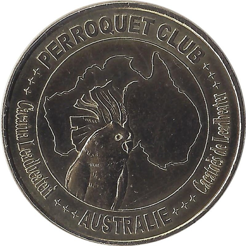 WEITBRUCH - Perroquet Club 4 (cacatoès de leadbeater) / MONNAIE DE PARIS 2009 WEITBRUCH - Perroquet Club 4 (cacatoès de leadbeater) / MONNAIE DE PARIS 2009