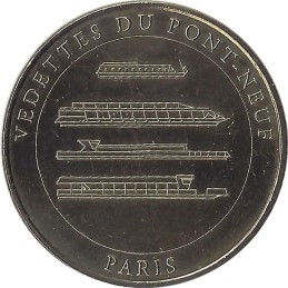 PARIS - Vedettes du Pont Neuf 6 (Les 4 Bateaux) / MONNAIE DE PARIS 2009