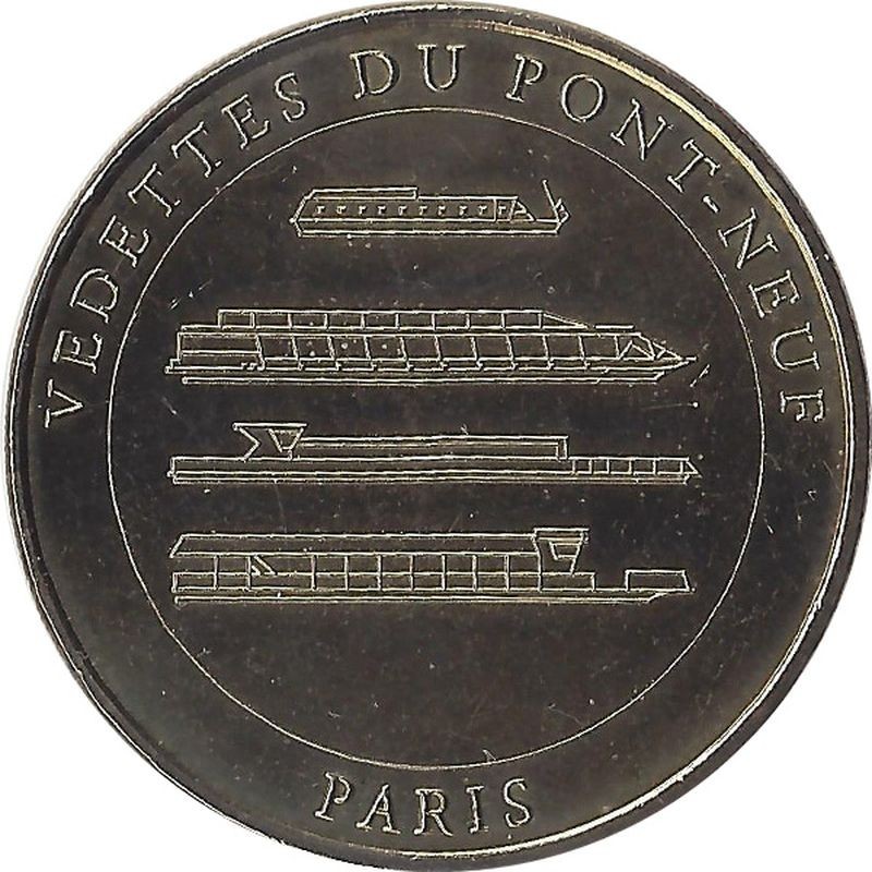 PARIS - Vedettes du Pont Neuf 6 (Les 4 Bateaux) / MONNAIE DE PARIS / 2009 PARIS - Vedettes du Pont Neuf 6 (Les 4 Bateaux) / MONNAIE DE PARIS / 2009