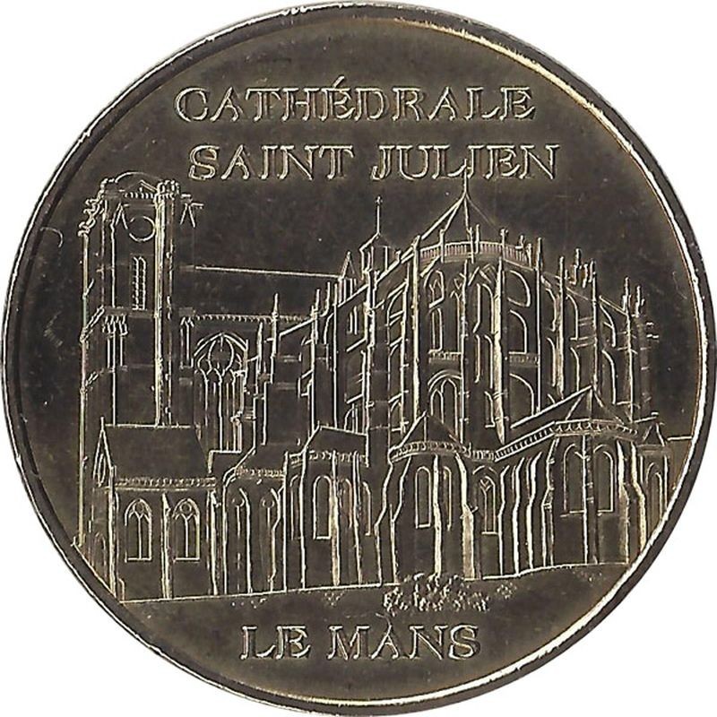 LE MANS - Cathédrale Saint Julien 1 ( La Cathédrale) / MONNAIE DE PARIS 2009 LE MANS - Cathédrale Saint Julien 1 ( La Cathédrale) / MONNAIE DE PARIS 2009