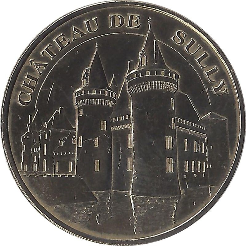 SULLY-SUR-LOIRE - Château de Sully 1(Vue de la Sange) / MONNAIE DE PARIS 2009 SULLY-SUR-LOIRE - Château de Sully 1(Vue de la Sange) / MONNAIE DE PARIS 2009