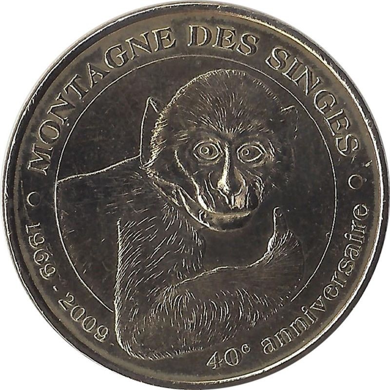 KINTZHEIM - La Montagne des Singes 5 (40ème anniversaire) / MONNAIE DE PARIS 2009 KINTZHEIM - La Montagne des Singes 5 (40ème anniversaire) / MONNAIE DE PARIS 2009
