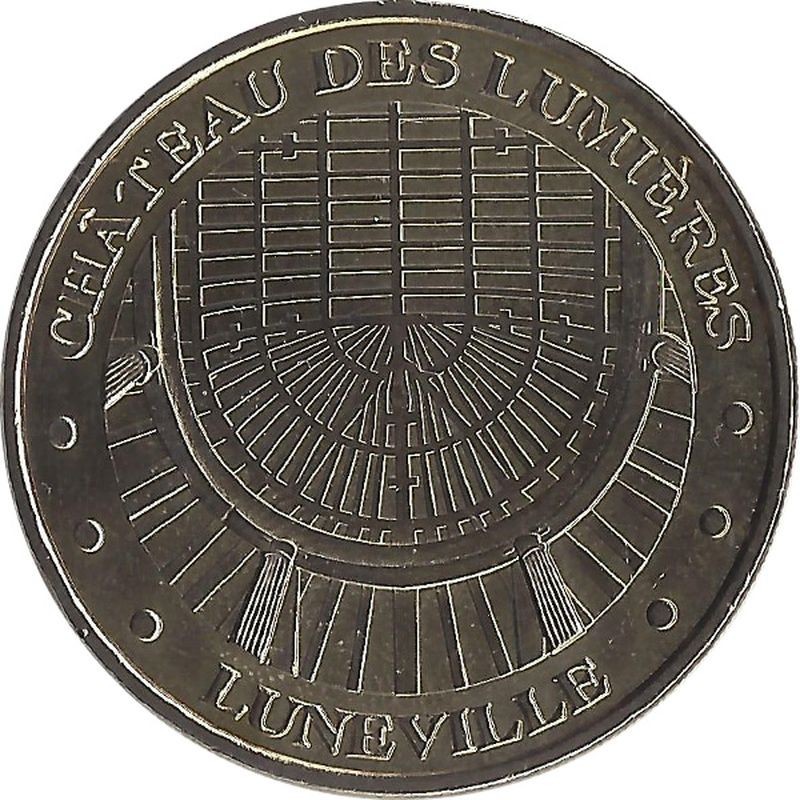 LUNEVILLE - Château des lumières 4 (La Chapelle) / MONNAIE DE PARIS 2010 LUNEVILLE - Château des lumières 4 (La Chapelle) / MONNAIE DE PARIS 2010