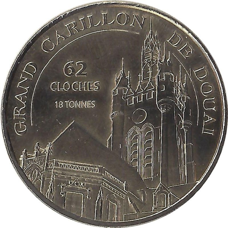 ORCHIES - Carillons de Douai 3 (62 cloches) / MONNAIE DE PARIS 2010 ORCHIES - Carillons de Douai 3 (62 cloches) / MONNAIE DE PARIS 2010