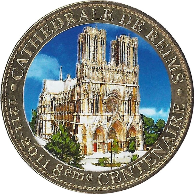 REIMS - Cathédrale Notre Dame (8ème centenaire Couleurs) / ARTHUS BERTRAND 2011