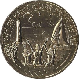 PAYS DE SAINT GILLES CROIX DE VIE 2 - Le Logo / MONNAIE DE PARIS 2014