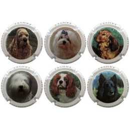 FAUVET GLOD - les chiens , Série de 6 capsules