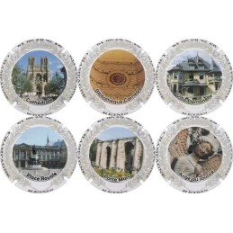 MARTIN ALAIN - les monuments de Reims , Série de 6 capsules