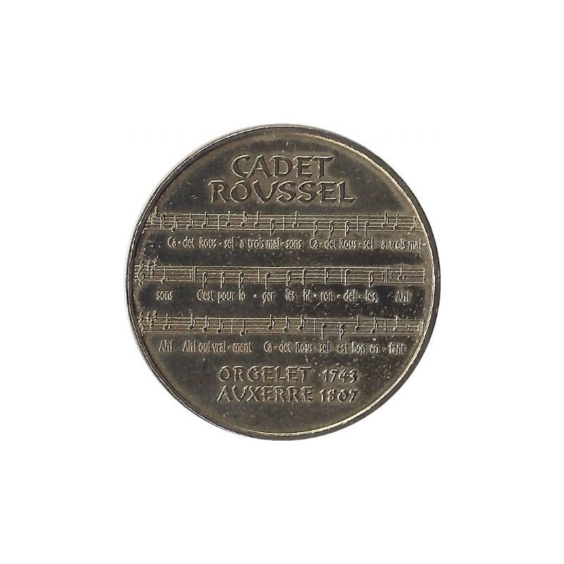 AUXERRE - Cadet Roussel 3 (La Partition) / MONNAIE DE PARIS - 2007 AUXERRE - Cadet Roussel 3 (La Partition) / MONNAIE DE PARIS - 2007