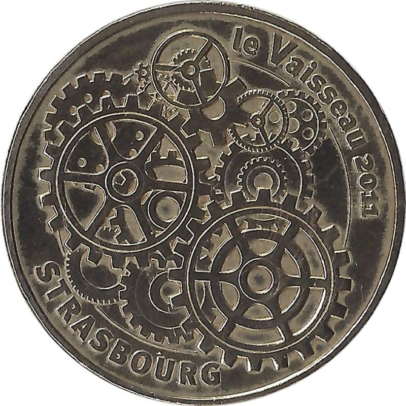 STRASBOURG - Le Vaisseau 4 (Les Engrenages) / MONNAIE DE PARIS 2011 STRASBOURG - Le Vaisseau 4 (Les Engrenages) / MONNAIE DE PARIS 2011