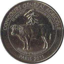 PARIS - Concours Général Agricole 4 (Paris 2011) / MONNAIE DE PARIS 2011