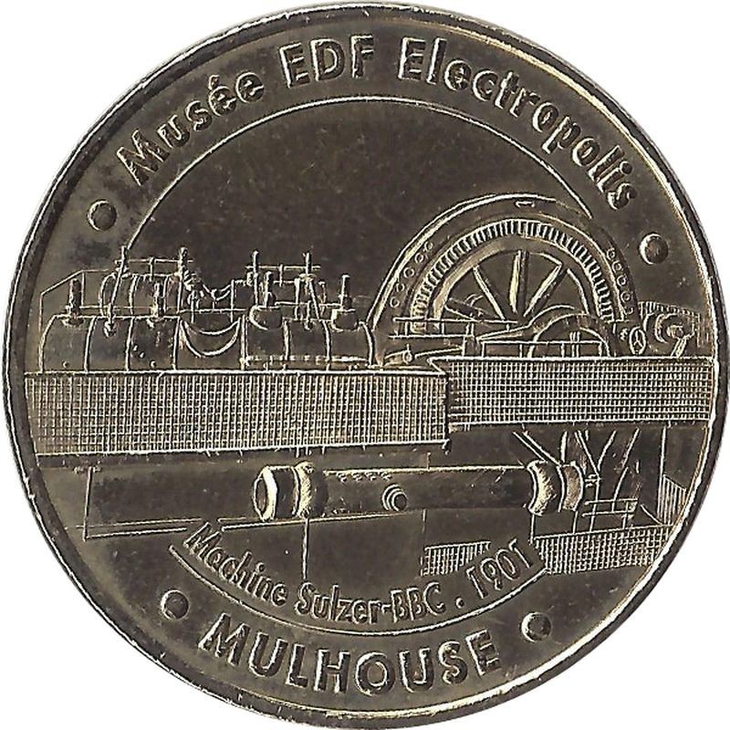 MULHOUSE - Musée EDF Electropolis 1 ( Machine Sulzer) / MONNAIE DE PARIS 2006 MULHOUSE - Musée EDF Electropolis 1 ( Machine Sulzer) / MONNAIE DE PARIS 2006