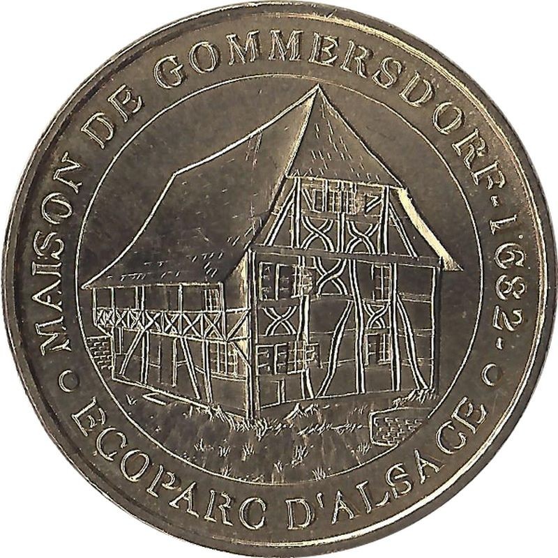 UNGERSHEIM - Maison de Gommersdorf 2 (Ecoparc d'Alsace) / MONNAIE DE PARIS 2007 UNGERSHEIM - Maison de Gommersdorf 2 (Ecoparc d'Alsace) / MONNAIE DE PARIS 2007