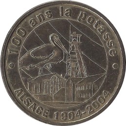 UNGERSHEIM - Maison de Gommersdorf 1 (La Potasse 100 Ans) / MONNAIE DE PARIS - 2004