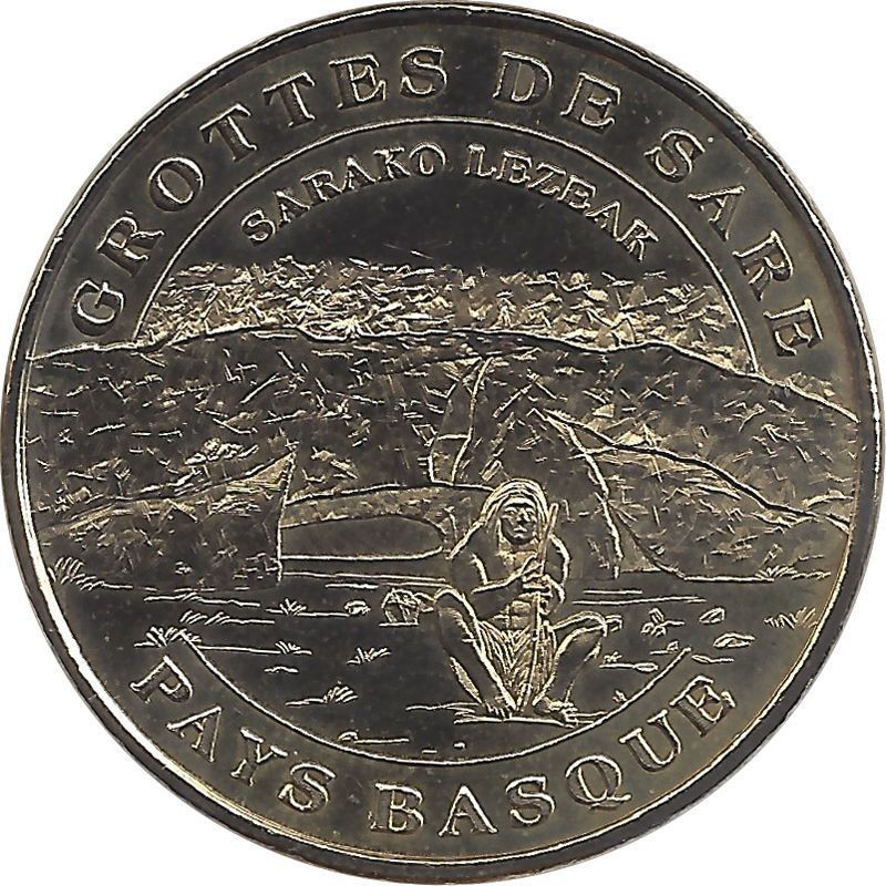 SARE - Les Grottes de Sare 1 (Sarako Lezeak) / MONNAIE DE PARIS - 2007 SARE - Les Grottes de Sare 1 (Sarako Lezeak) / MONNAIE DE PARIS - 2007