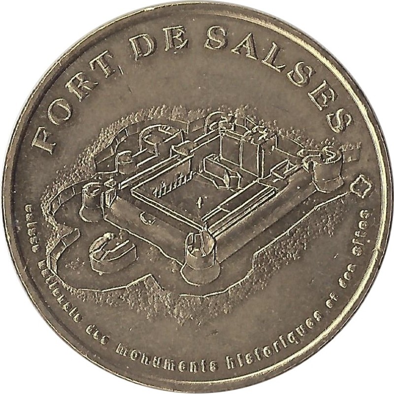 SALSES-LE-CHATEAU - Fort de Salses 1 (CNMHS) / MONNAIE DE PARIS 2005