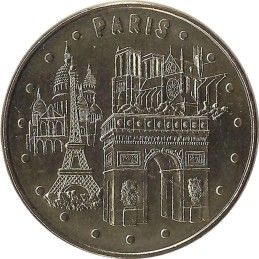 PARIS - Les 4 Monuments / MONNAIE DE PARIS 2009