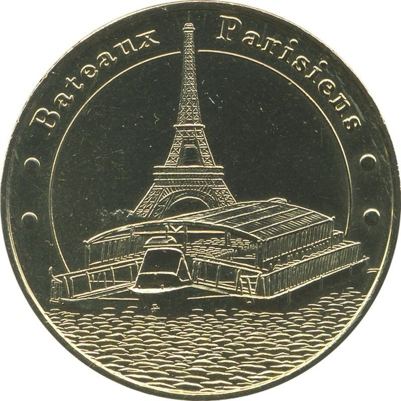 PARIS - Bateaux Parisiens 2 (Face Cerclée) / MONNAIE DE PARIS - 2007