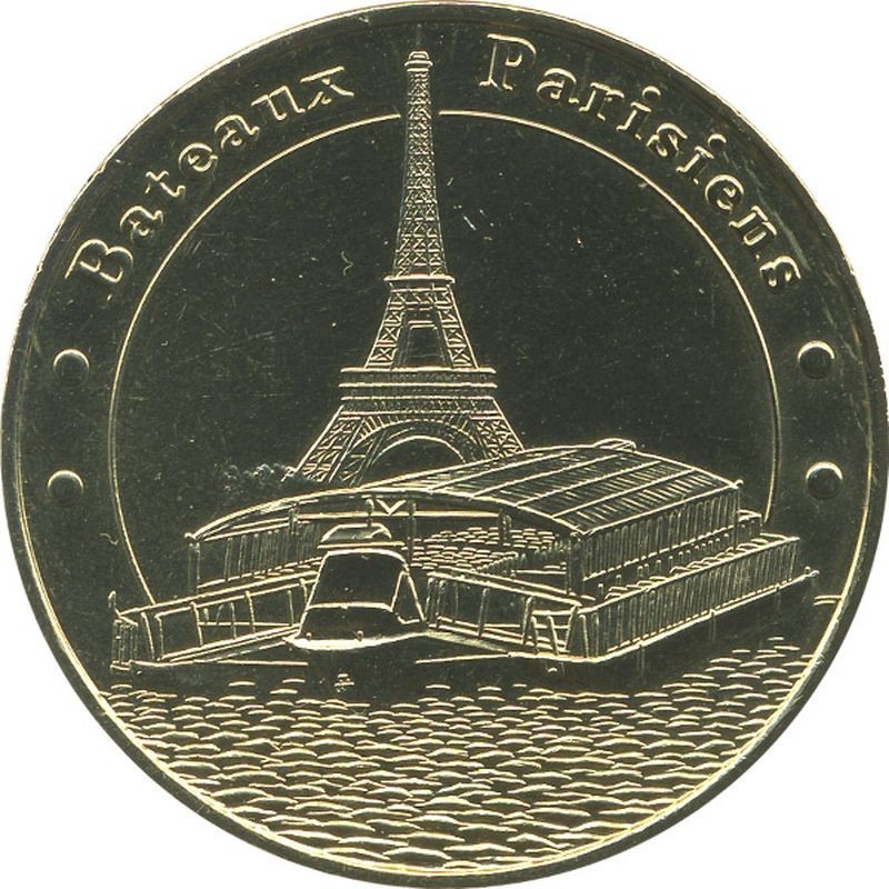 PARIS - Bateaux Parisiens 2 (Face Cerclée) / MONNAIE DE PARIS - 2007 PARIS - Bateaux Parisiens 2 (Face Cerclée) / MONNAIE DE PARIS - 2007