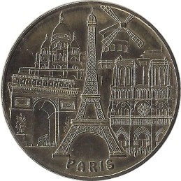 PARIS - Tour Eiffel 3 (Les 5 Monuments) / MONNAIE DE PARIS 2007